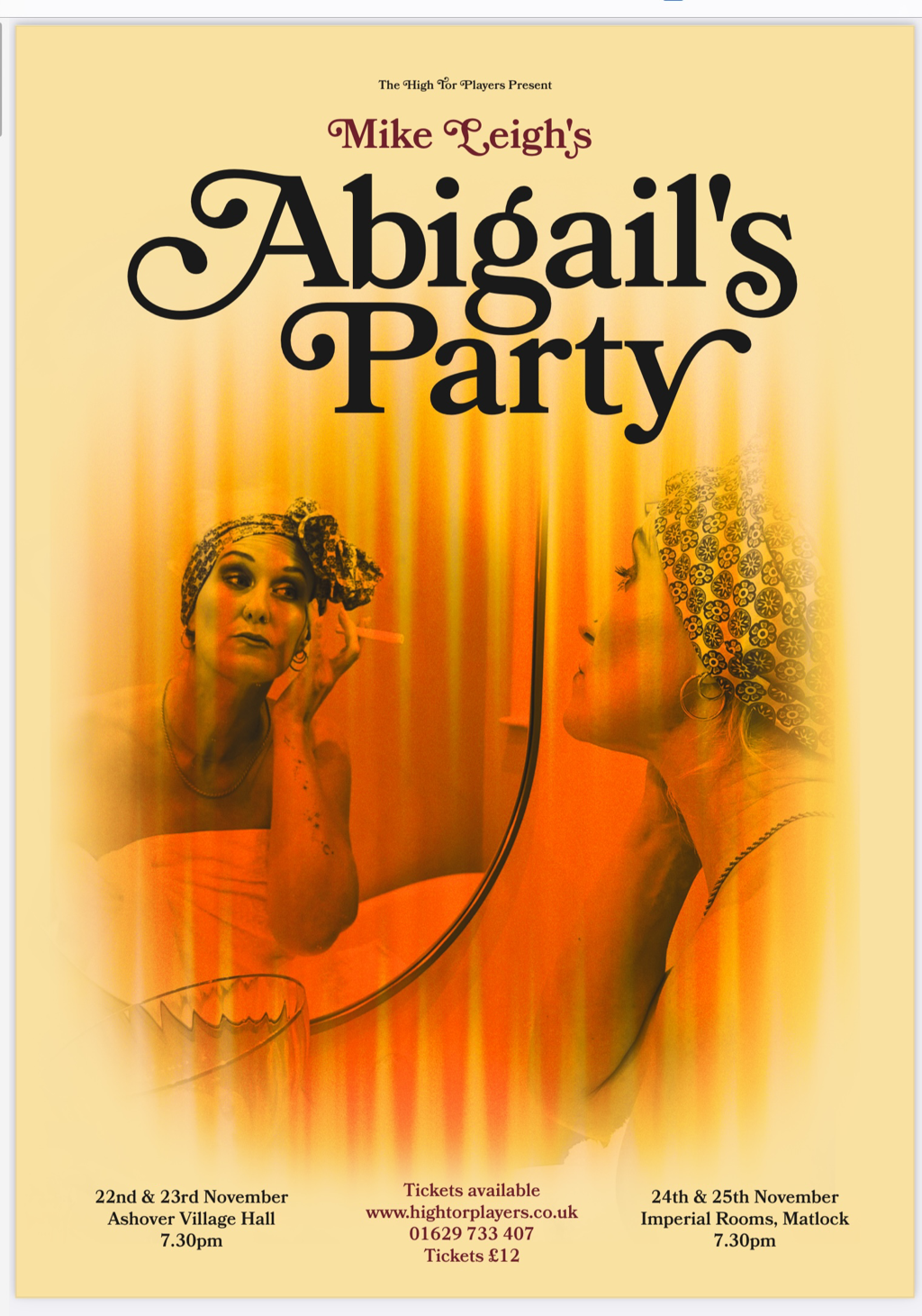 High Tor Players are back with “Abigail’s Party”